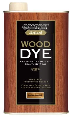 Colron Refined Jacobean Dark Oak Satin Wood Dye, 0.5L