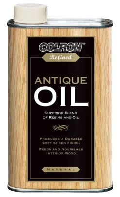 Colron Refined Soft Sheen Antique Furniture Wood Oil, 500ml