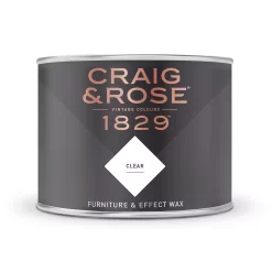 Craig & Rose Clear Matt Furniture Wax Finishing Wax, 0.5L -Trade Point Sale Shop craig rose clear matt furniture wax finishing wax 0 5l5036211070155 08c bq