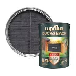 Cuprinol 5 Year Ducksback Silver Copse Matt Fence & Shed Treatment, 5L