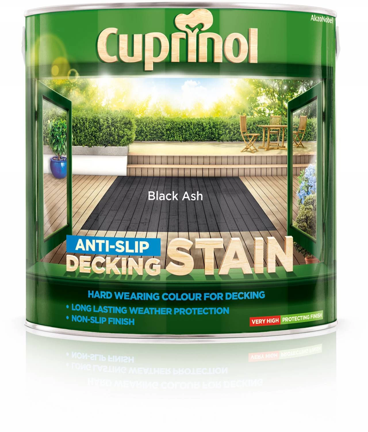 Cuprinol Black ash Matt Decking Wood stain, 2.5L Cuprinol Black Ash Matt Decking Wood Stain, 2.5L -Trade Point Sale Shop cuprinol black ash matt decking wood stain 2 5l5010212557518 08c bq