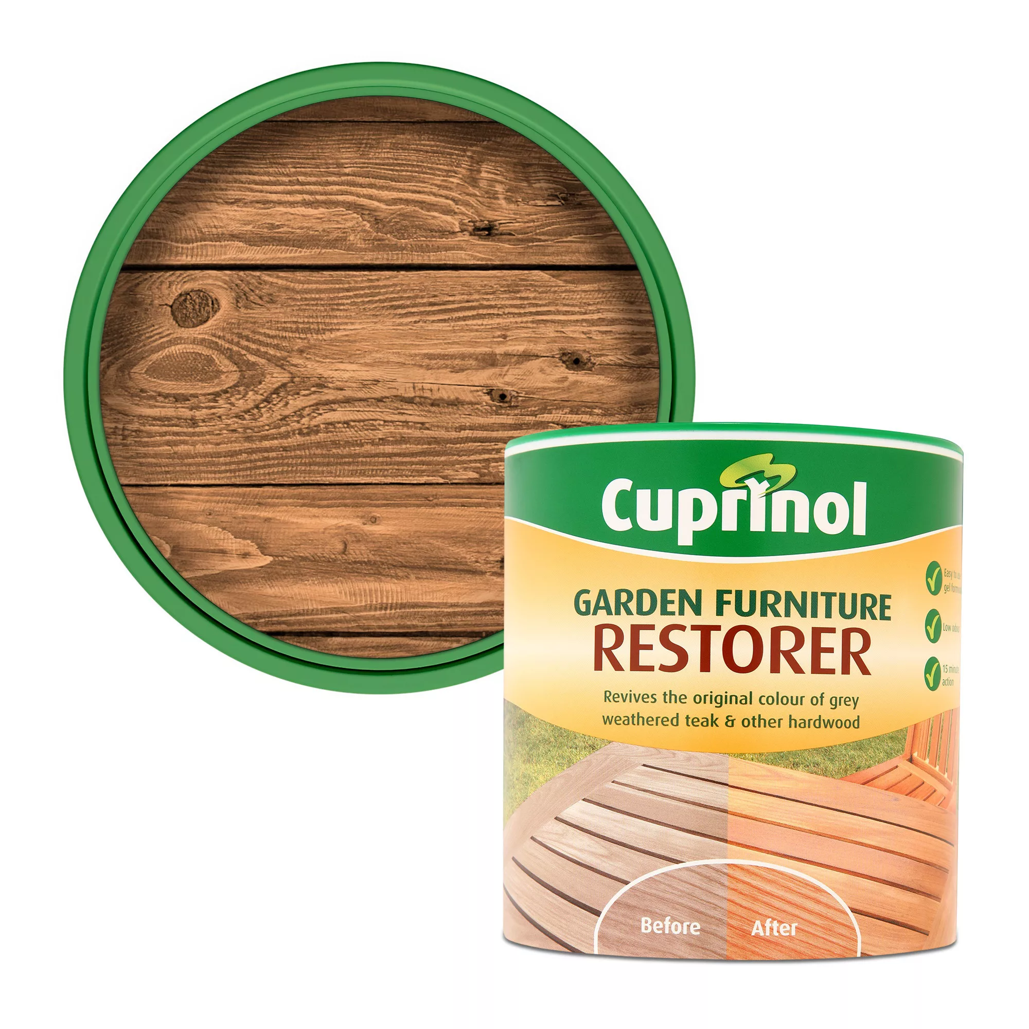 Cuprinol Clear Decking & furniture Restorer, 1L Cuprinol Clear Decking & Furniture Restorer, 1L -Trade Point Sale Shop cuprinol clear decking furniture restorer 1l5010368057733 02c bq