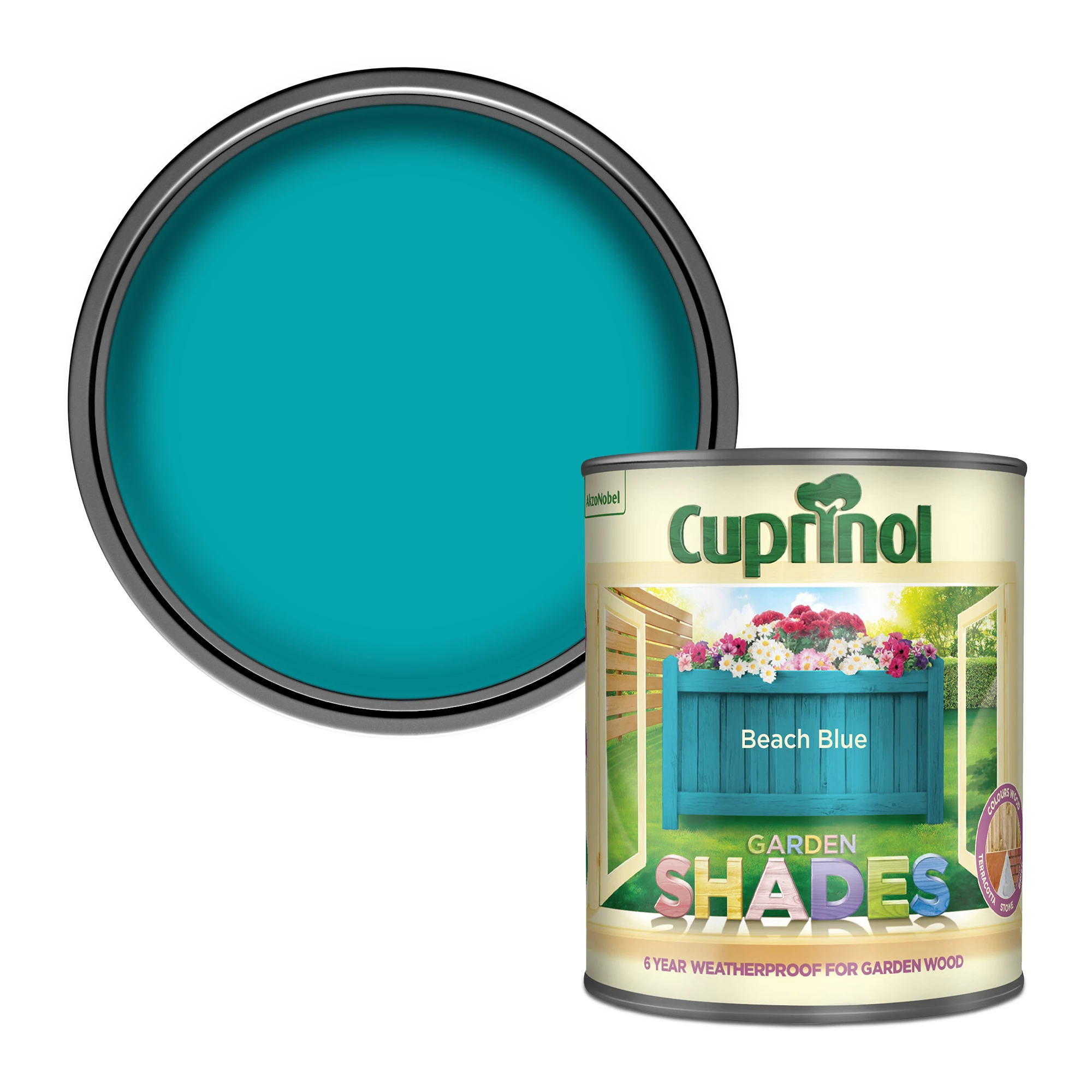 Cuprinol Garden shades Beach blue Matt Multi-surface Exterior Wood paint, 1L Cuprinol Garden Shades Beach Blue Matt Multi-surface Exterior Wood Paint, 1L -Trade Point Sale Shop cuprinol garden shades beach blue matt multi surface exterior wood paint 1l5010212562888 02c bq