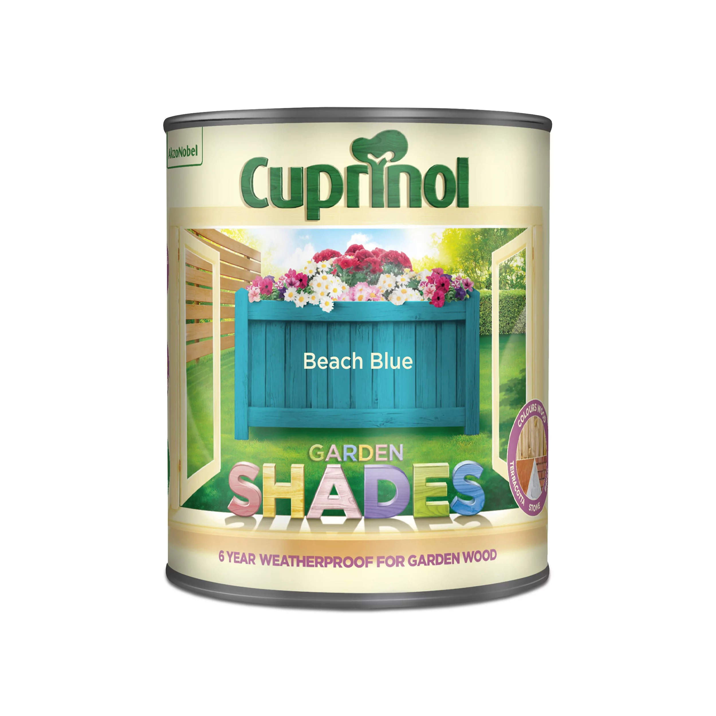 Cuprinol Garden shades Beach blue Matt Multi-surface Exterior Wood paint, 1L Cuprinol Garden Shades Beach Blue Matt Multi-surface Exterior Wood Paint, 1L -Trade Point Sale Shop cuprinol garden shades beach blue matt multi surface exterior wood paint 1l5010212562888 08c bq