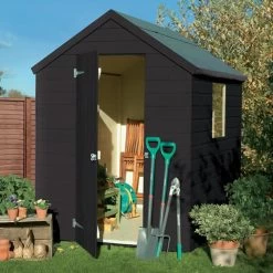 Cuprinol Garden Shades Black Ash Matt Multi-surface Exterior Wood Paint, 5L -Trade Point Sale Shop cuprinol garden shades black ash matt multi surface exterior wood paint 5l5010212535851 01i bq