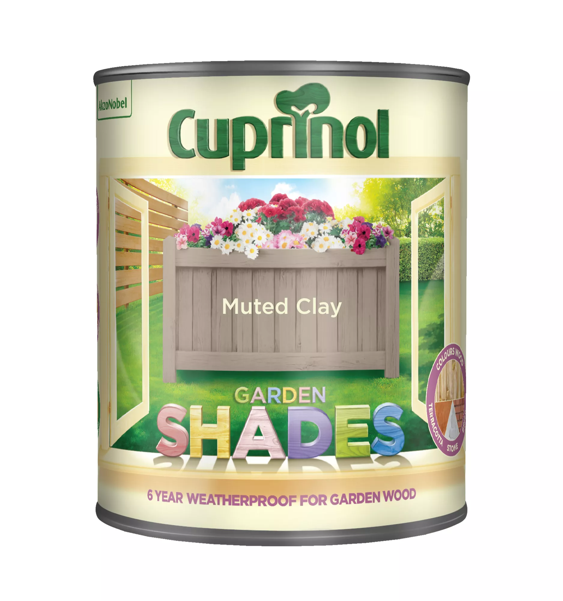 Cuprinol Garden shades Muted clay Matt Multi-surface Exterior Wood paint, 1L Cuprinol Garden Shades Muted Clay Matt Multi-surface Exterior Wood Paint, 1L -Trade Point Sale Shop cuprinol garden shades muted clay matt multi surface exterior wood paint 1l5010212557440 08c bq