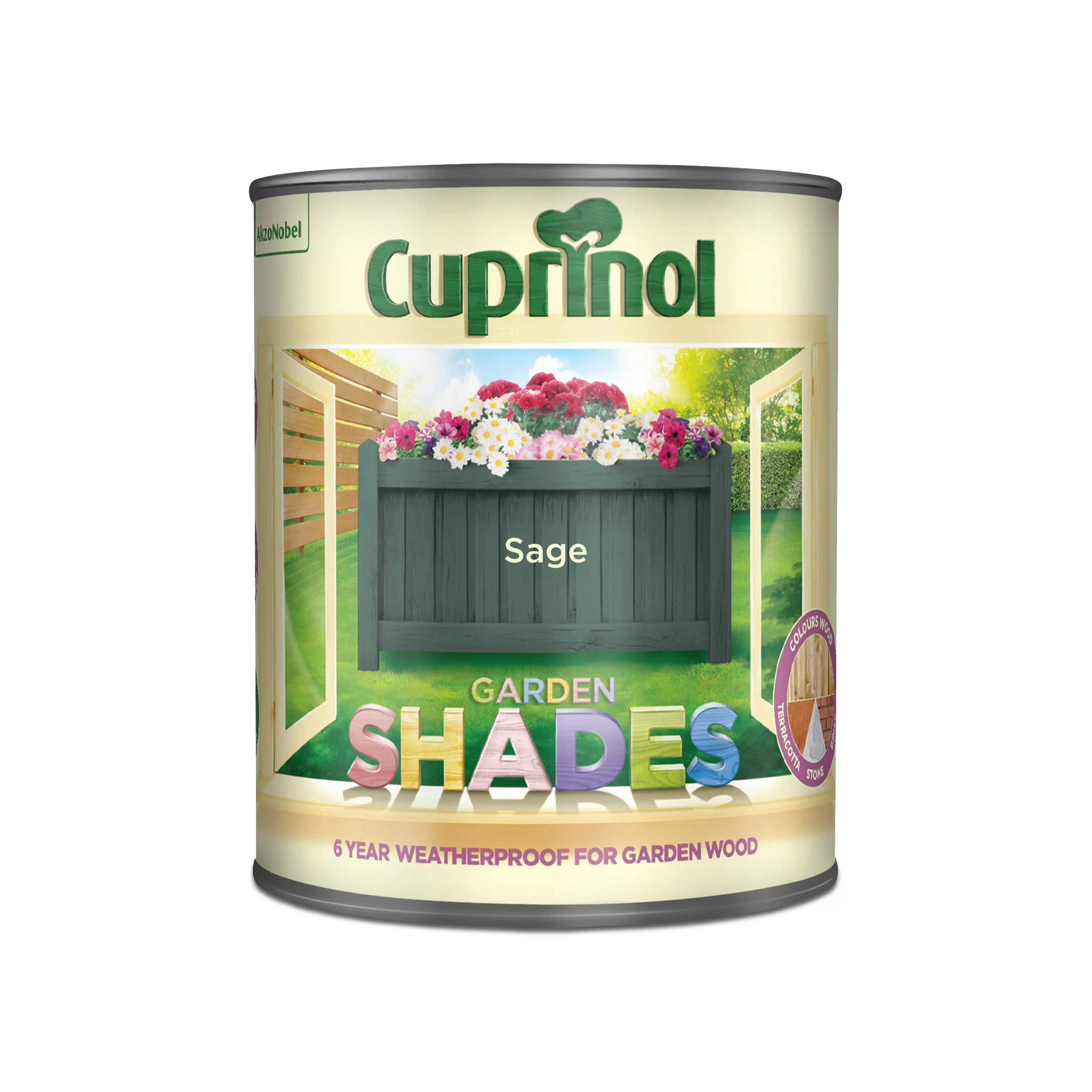 Cuprinol Garden shades Sage Matt Multi-surface Exterior Wood paint, 1L Cuprinol Garden Shades Sage Matt Multi-surface Exterior Wood Paint, 1L -Trade Point Sale Shop cuprinol garden shades sage matt multi surface exterior wood paint 1l5010368060887 08c bq
