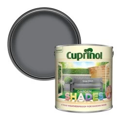 Cuprinol Garden Shades Silver Birch Matt Multi-surface Exterior Wood Paint, 2.5L
