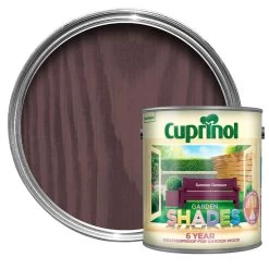 Cuprinol Garden Shades Summer Damson Matt Multi-surface Exterior Wood Paint, 2.5L