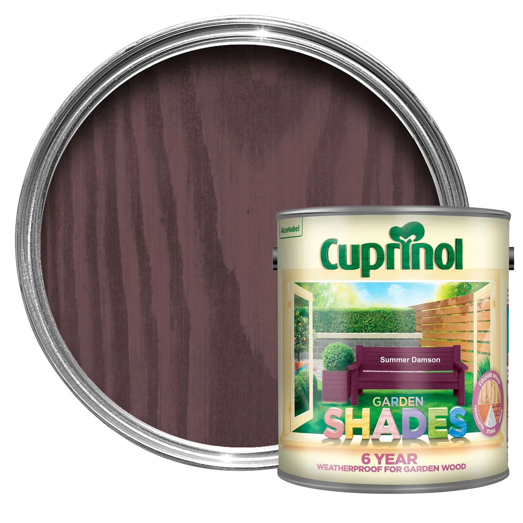 Cuprinol Garden shades Summer damson Matt Multi-surface Exterior Wood paint, 2.5L Cuprinol Garden Shades Summer Damson Matt Multi-surface Exterior Wood Paint, 2.5L -Trade Point Sale Shop cuprinol garden shades summer damson matt multi surface exterior wood paint 2 5l5010212557488 02c bq