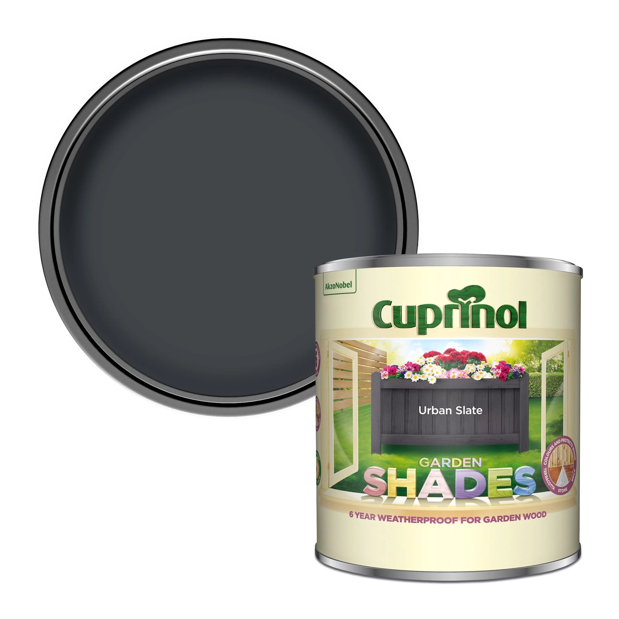 Cuprinol Garden shades Urban Slate Matt Multi-surface Garden Wood paint, 1L Cuprinol Garden Shades Urban Slate Matt Multi-surface Garden Wood Paint, 1L -Trade Point Sale Shop cuprinol garden shades urban slate matt multi surface garden wood paint 1l5010212647240 02c bq