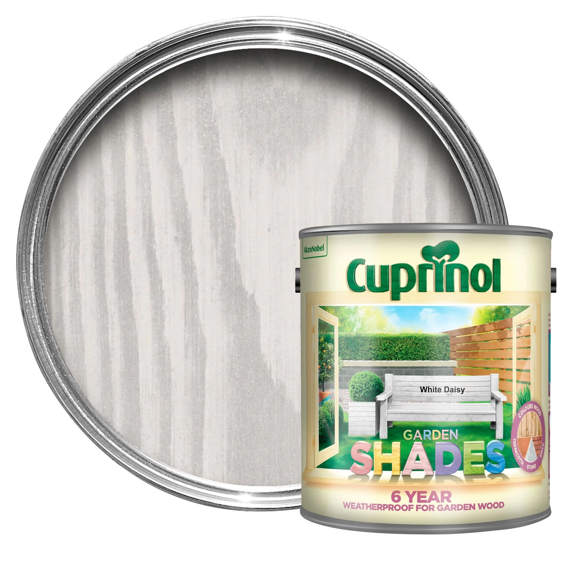 Cuprinol Garden shades White daisy Matt Multi-surface Exterior Wood paint, 2.5L Cuprinol Garden Shades White Daisy Matt Multi-surface Exterior Wood Paint, 2.5L -Trade Point Sale Shop cuprinol garden shades white daisy matt multi surface exterior wood paint 2 5l5010212562925 02c bq