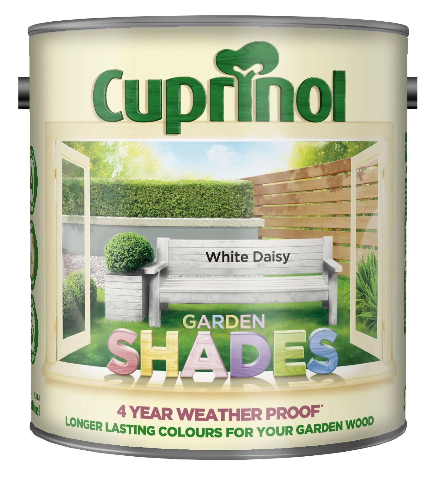Cuprinol Garden shades White daisy Matt Multi-surface Exterior Wood paint, 2.5L Cuprinol Garden Shades White Daisy Matt Multi-surface Exterior Wood Paint, 2.5L -Trade Point Sale Shop cuprinol garden shades white daisy matt multi surface exterior wood paint 2 5l5010212562925 08c bq