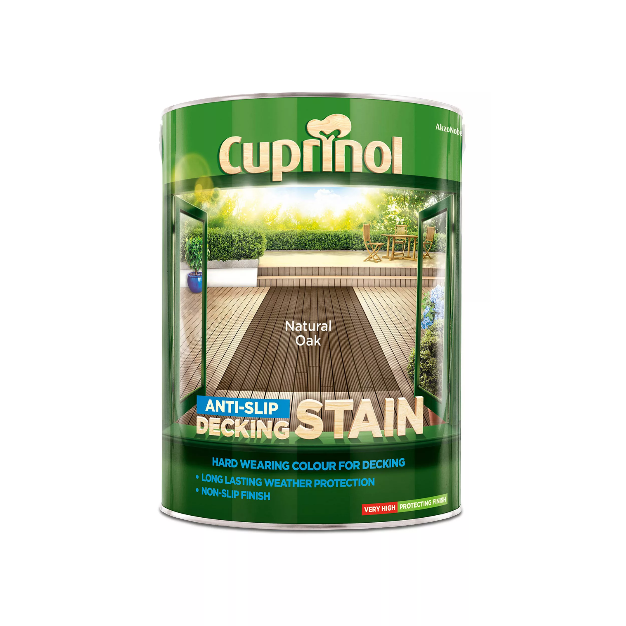 Cuprinol Natural oak Matt Decking Wood stain, 5L Cuprinol Natural Oak Matt Decking Wood Stain, 5L -Trade Point Sale Shop cuprinol natural oak matt decking wood stain 5l5010212557556 08c bq