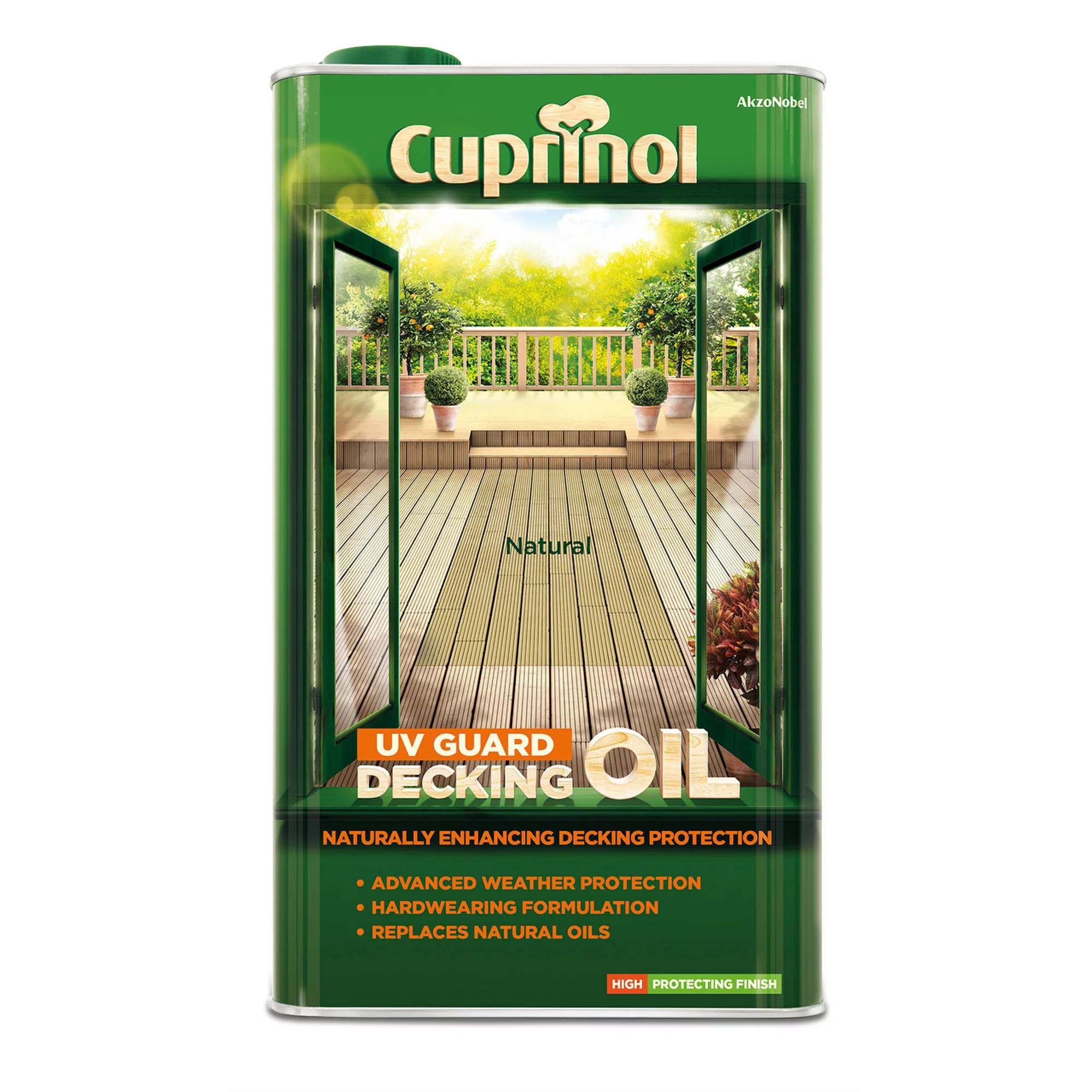 Cuprinol UV guard Natural Matt UV resistant Decking Wood oil, 5L Cuprinol UV Guard Natural Matt UV Resistant Decking Wood Oil, 5L -Trade Point Sale Shop cuprinol uv guard natural matt uv resistant decking wood oil 5l5010212557624 08c bq