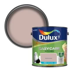 Dulux Easycare Kitchen Pink Parchment Matt Wall Paint, 2.5L