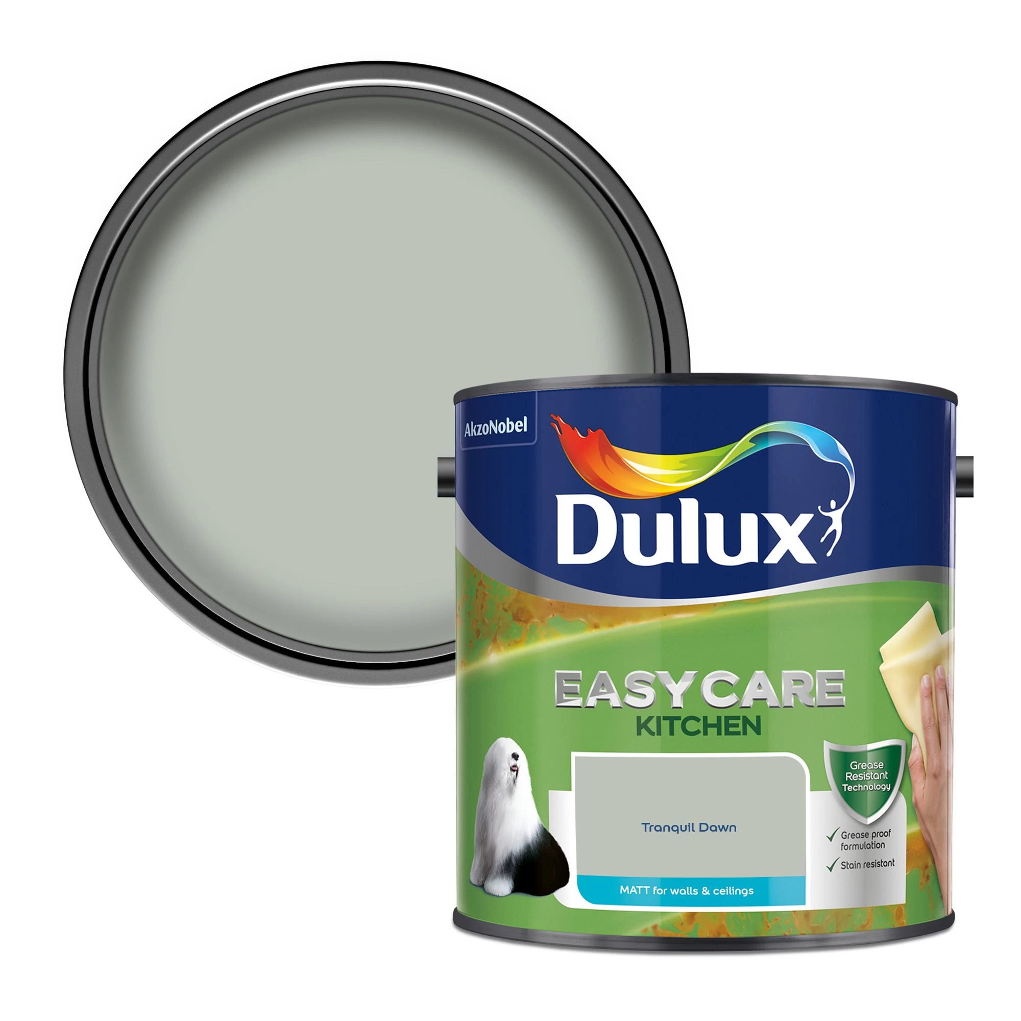 Dulux Easycare Kitchen Tranquil Dawn Matt Wall paint, 2.5L Dulux Easycare Kitchen Tranquil Dawn Matt Wall Paint, 2.5L -Trade Point Sale Shop dulux easycare kitchen tranquil dawn matt wall paint 2 5l5010212668337 02c bq