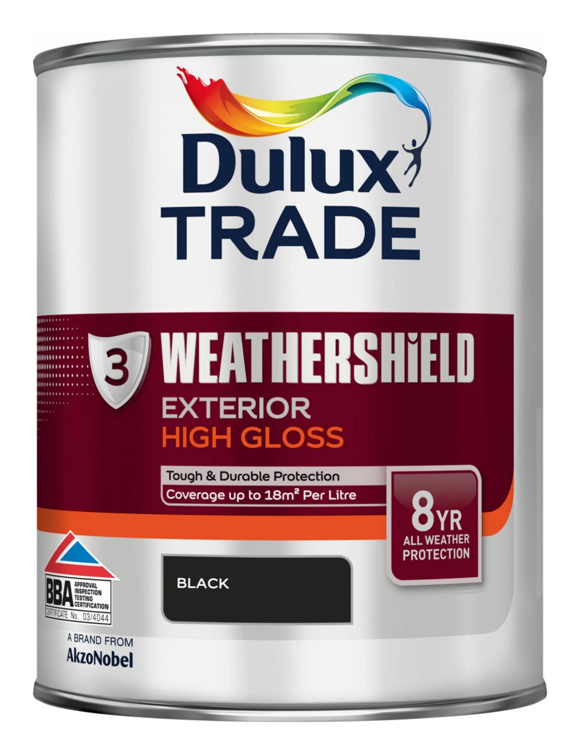 Dulux Trade Black Gloss Exterior Metal & wood paint, 1L Dulux Trade Black Gloss Exterior Metal & Wood Paint, 1L -Trade Point Sale Shop dulux trade black gloss exterior metal wood paint 1l5010212569214 08c bq scaled