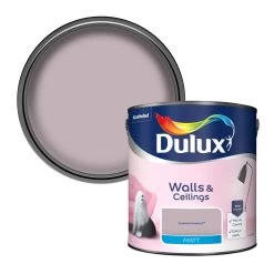 Dulux Walls & Ceilings Dusted Fondant Matt Emulsion Paint, 2.5L