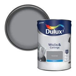 Dulux Walls & Ceilings Natural Slate Matt Emulsion Paint, 5L