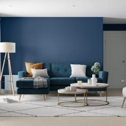 Dulux Walls & Ceilings Sapphire Salute Matt Emulsion Paint, 2.5L -Trade Point Sale Shop dulux walls ceilings sapphire salute matt emulsion paint 2 5l5010212639894 02i bq