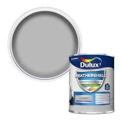 Dulux Weathershield Chic Shadow Satinwood Emulsion Paint, 750ml