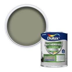 Dulux Weathershield Green Glade Satinwood Multi-surface Paint, 750ml