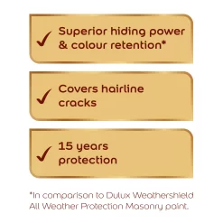 Dulux Weathershield Jasmine White Smooth Matt Masonry Paint, 5L -Trade Point Sale Shop dulux weathershield jasmine white smooth matt masonry paint 5l5010212644850 01t bq