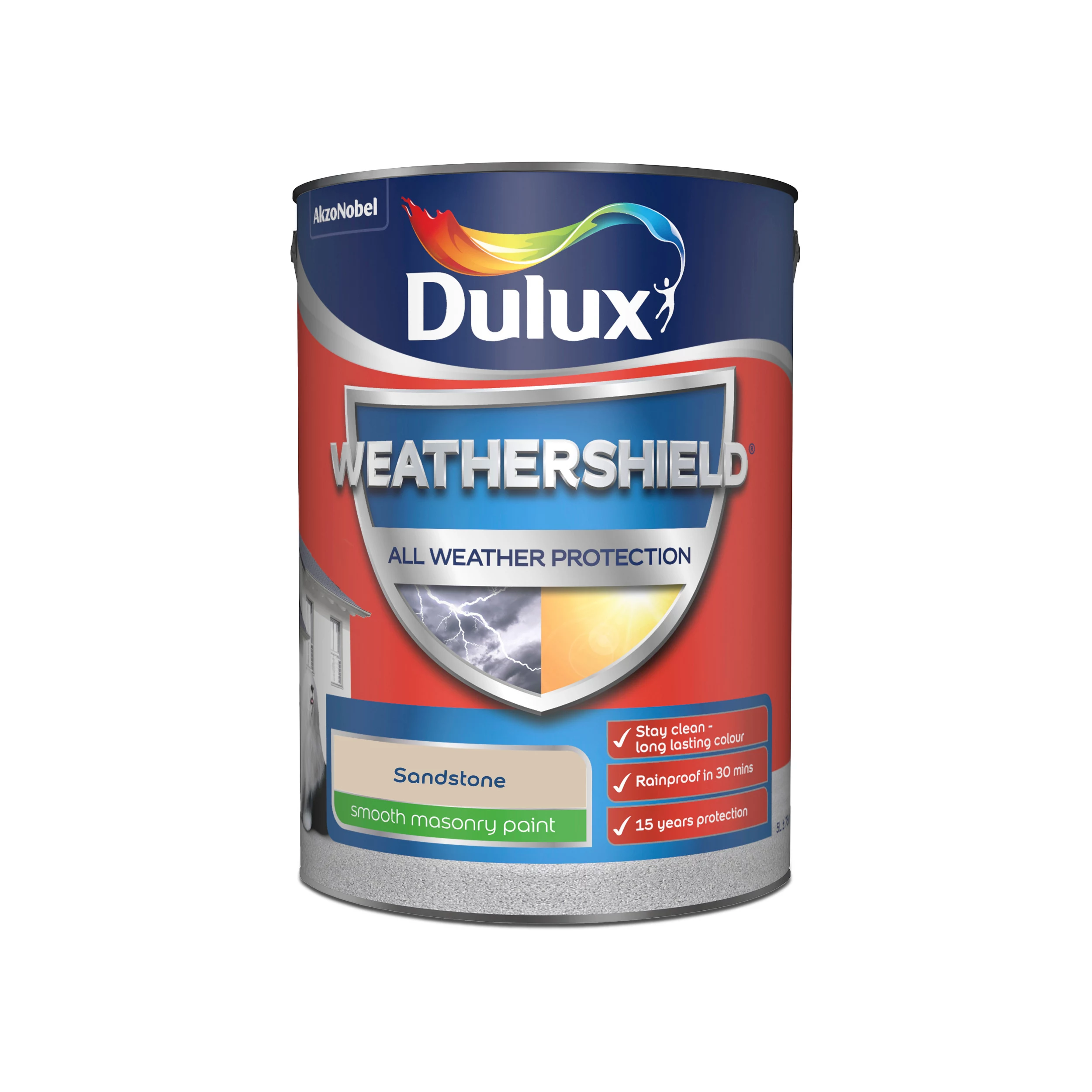 Dulux Weathershield Sandstone Smooth Matt Masonry paint, 5L Dulux Weathershield Sandstone Smooth Matt Masonry Paint, 5L -Trade Point Sale Shop dulux weathershield sandstone smooth matt masonry paint 5l5010212644584 08c bq