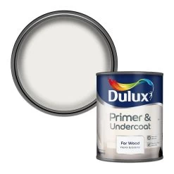 Dulux Wood White Wood Primer & Undercoat, 750ml