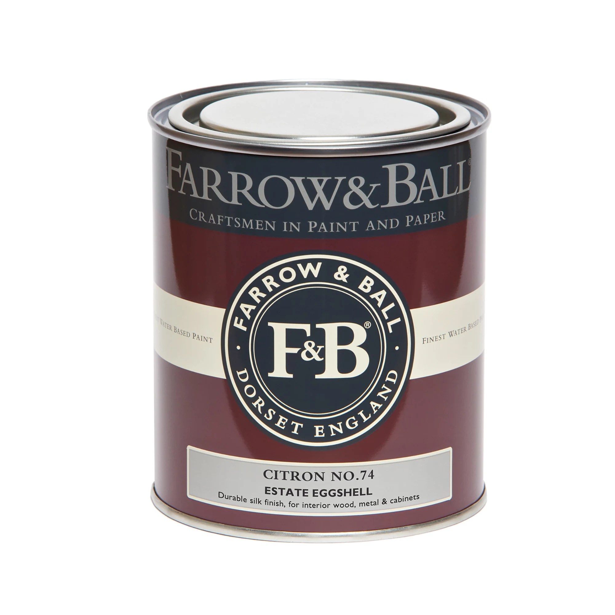 Farrow & Ball Estate Citron No.74 Eggshell Paint, 750ml Farrow & Ball Estate Citron No.74 Eggshell Paint, 750ml -Trade Point Sale Shop farrow ball estate citron no 74 eggshell paint 750ml5029496737479 08c bq