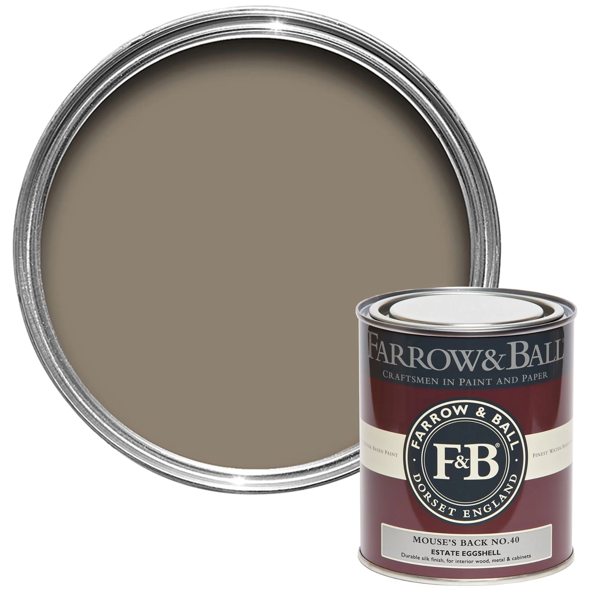 Farrow & Ball Estate Mouse's Back No.40 Eggshell Paint, 750ml Farrow & Ball Estate Mouse's Back No.40 Eggshell Paint, 750ml -Trade Point Sale Shop farrow ball estate mouse s back no 40 eggshell paint 750ml5029496734072 02c bq
