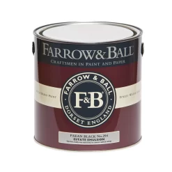 Farrow & Ball Estate Paean Black No.294 Matt Emulsion Paint, 2.5L -Trade Point Sale Shop farrow ball estate paean black no 294 matt emulsion paint 2 5l5029496889420 08c bq