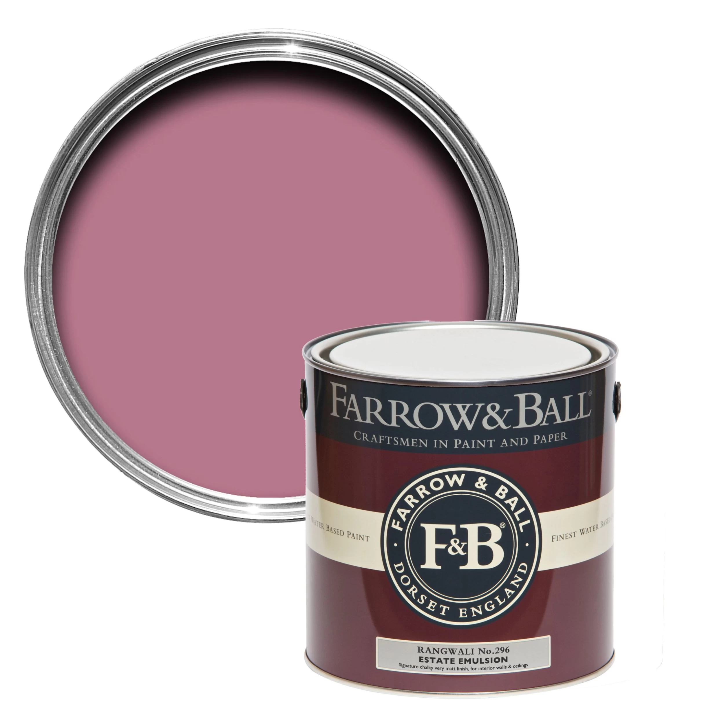 Farrow & Ball Estate Rangwali No.296 Matt Emulsion paint, 2.5L Farrow & Ball Estate Rangwali No.296 Matt Emulsion Paint, 2.5L -Trade Point Sale Shop farrow ball estate rangwali no 296 matt emulsion paint 2 5l5029496889628 02c bq scaled