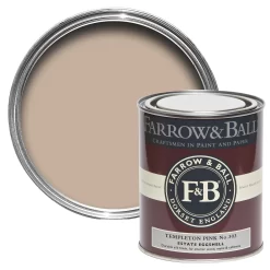 Farrow & Ball Estate Templeton Pink No.303 Eggshell Paint, 750ml