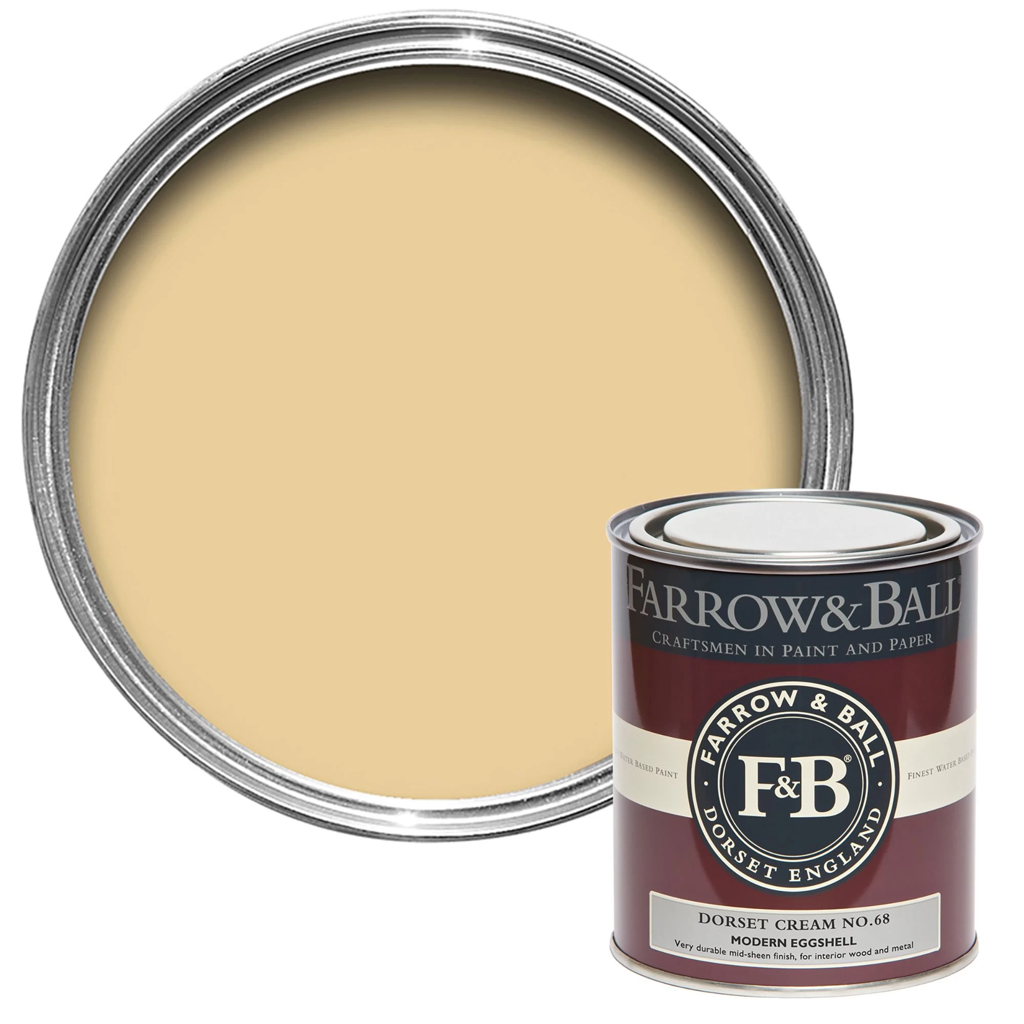 Farrow & Ball Modern Dorset Cream No.68 Eggshell Paint, 750ml Farrow & Ball Modern Dorset Cream No.68 Eggshell Paint, 750ml -Trade Point Sale Shop farrow ball modern dorset cream no 68 eggshell paint 750ml5051836297688 02c bq