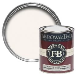 Farrow & Ball White & Light Tones Wood Primer & Undercoat, 750ml