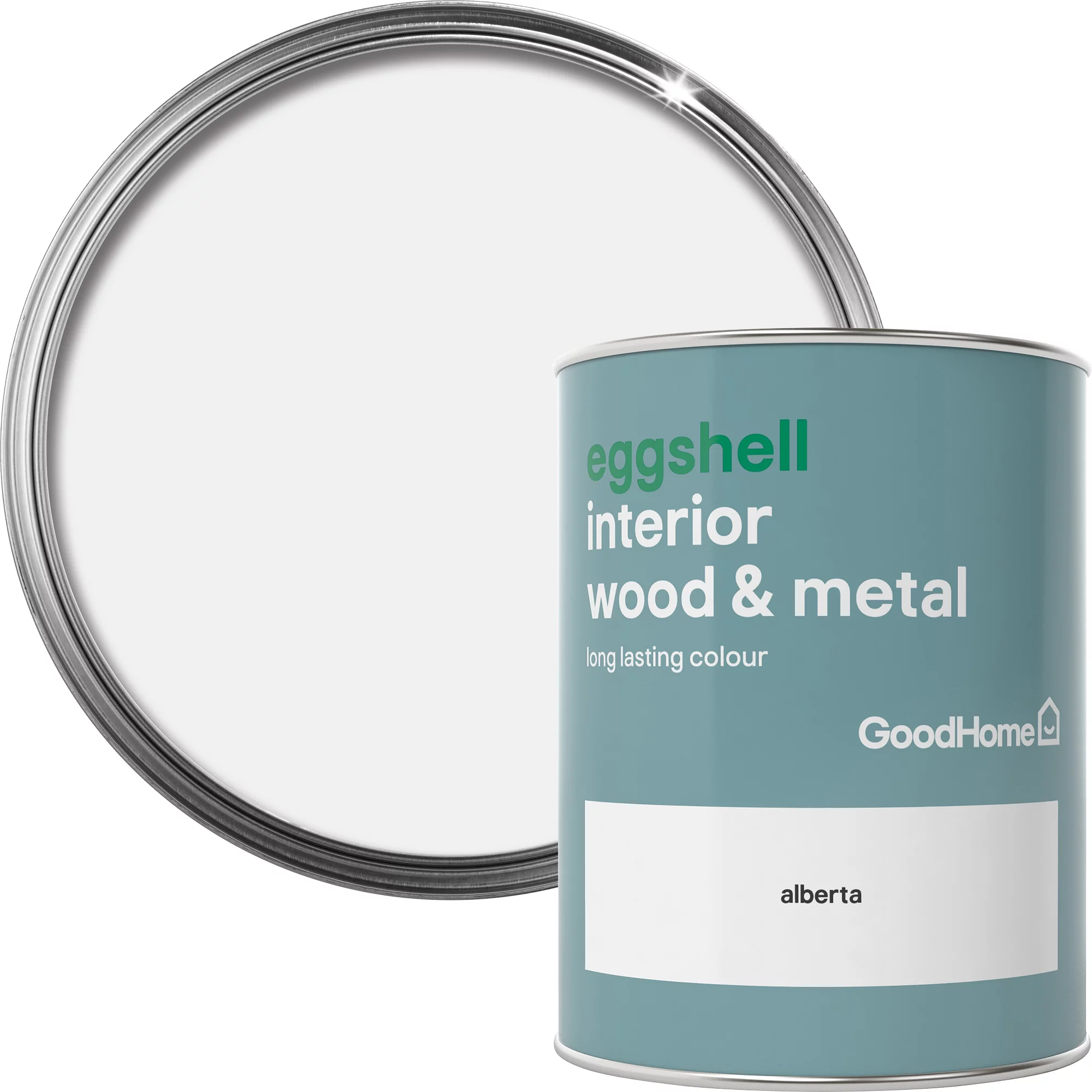 GoodHome Alberta Eggshell Metal & wood paint, 750ml GoodHome Alberta Eggshell Metal & Wood Paint, 750ml -Trade Point Sale Shop goodhome alberta eggshell metal wood paint 750ml5036581059071 37c BQ