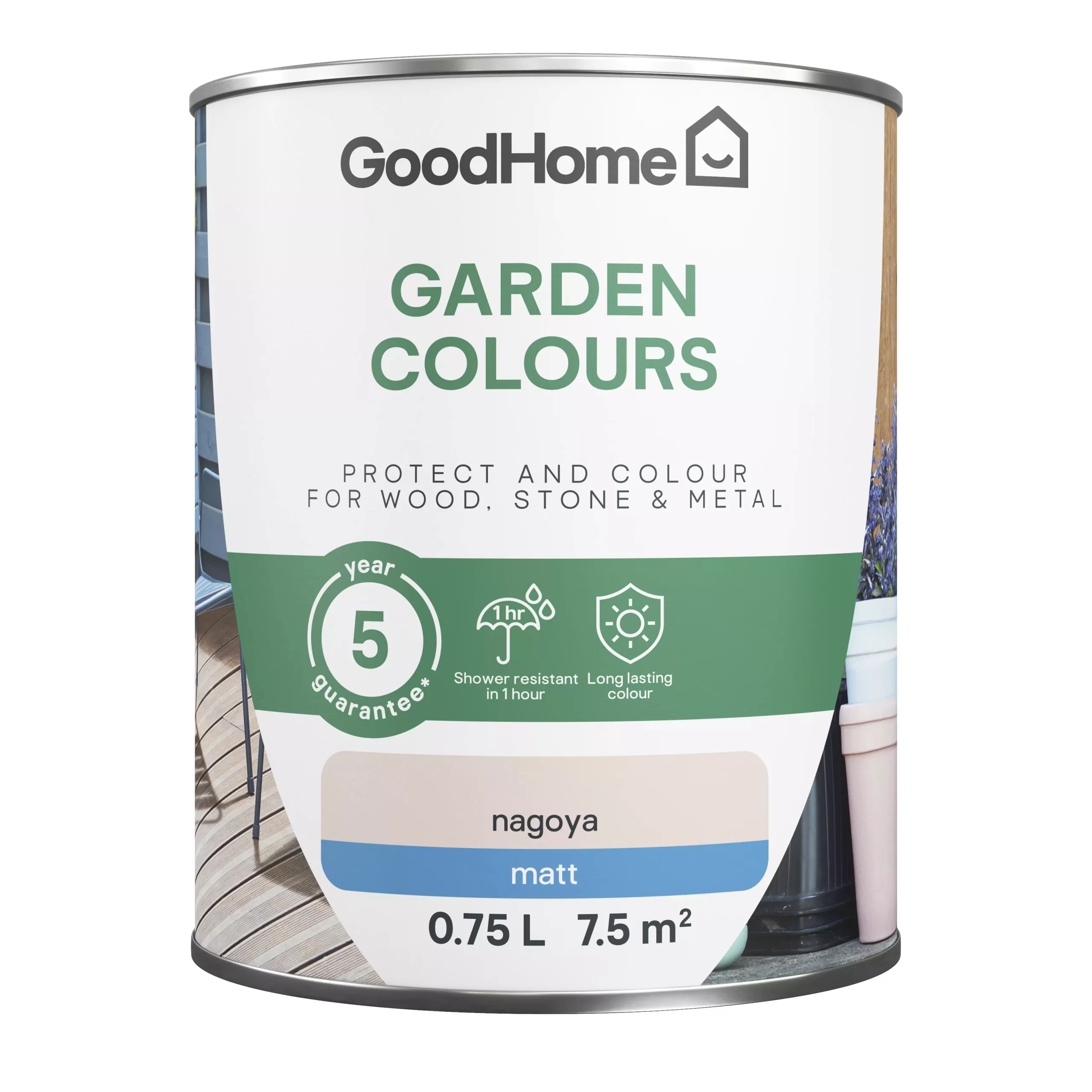 GoodHome Colour It Nagoya Matt Multi-surface paint, 750ml GoodHome Colour It Nagoya Matt Multi-surface Paint, 750ml -Trade Point Sale Shop goodhome colour it nagoya matt multi surface paint 750ml5059340296531 02c scaled