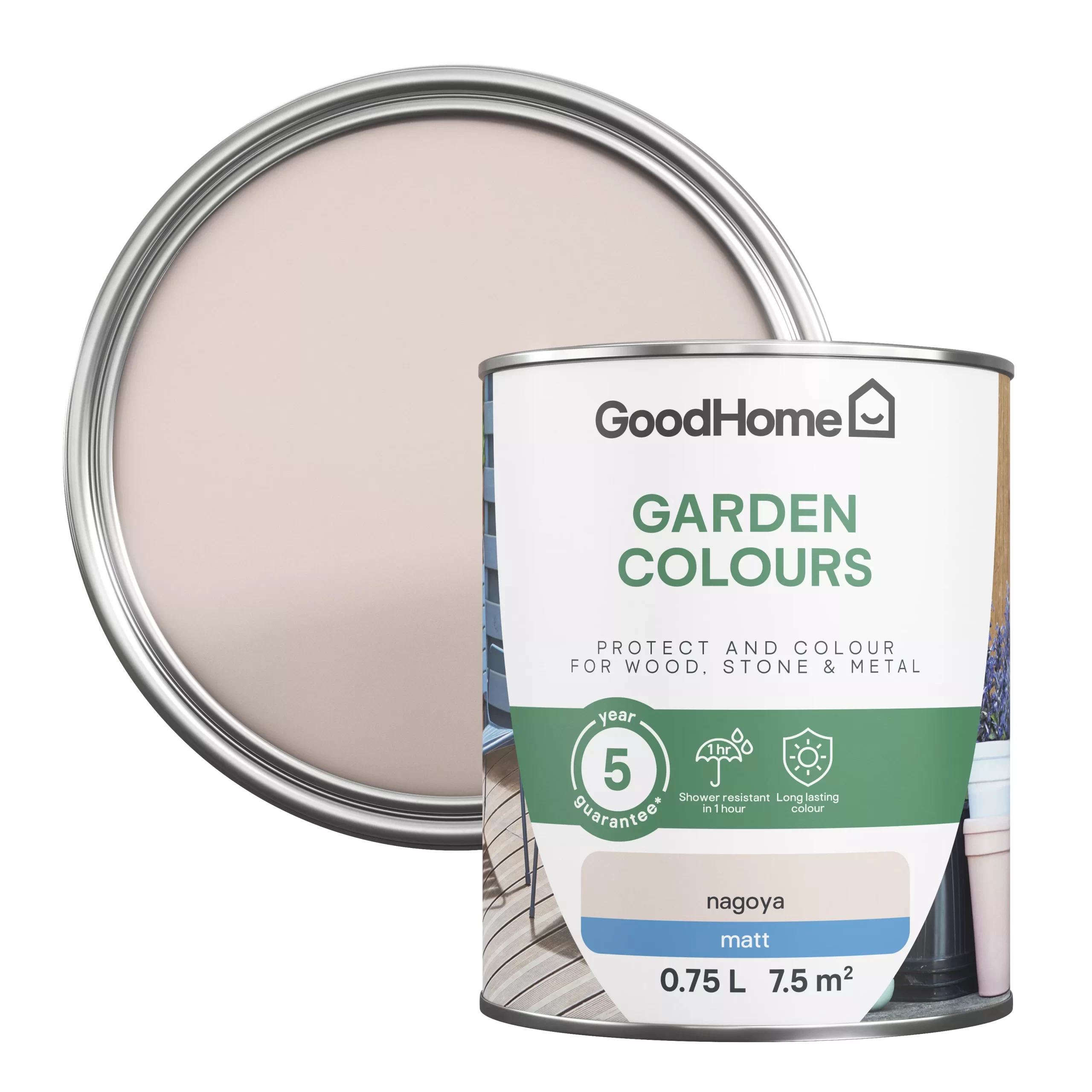 GoodHome Colour It Nagoya Matt Multi-surface paint, 750ml GoodHome Colour It Nagoya Matt Multi-surface Paint, 750ml -Trade Point Sale Shop goodhome colour it nagoya matt multi surface paint 750ml5059340296531 21c scaled