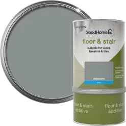 GoodHome Durable Delaware Matt Floor & Stair Paint, 750ml