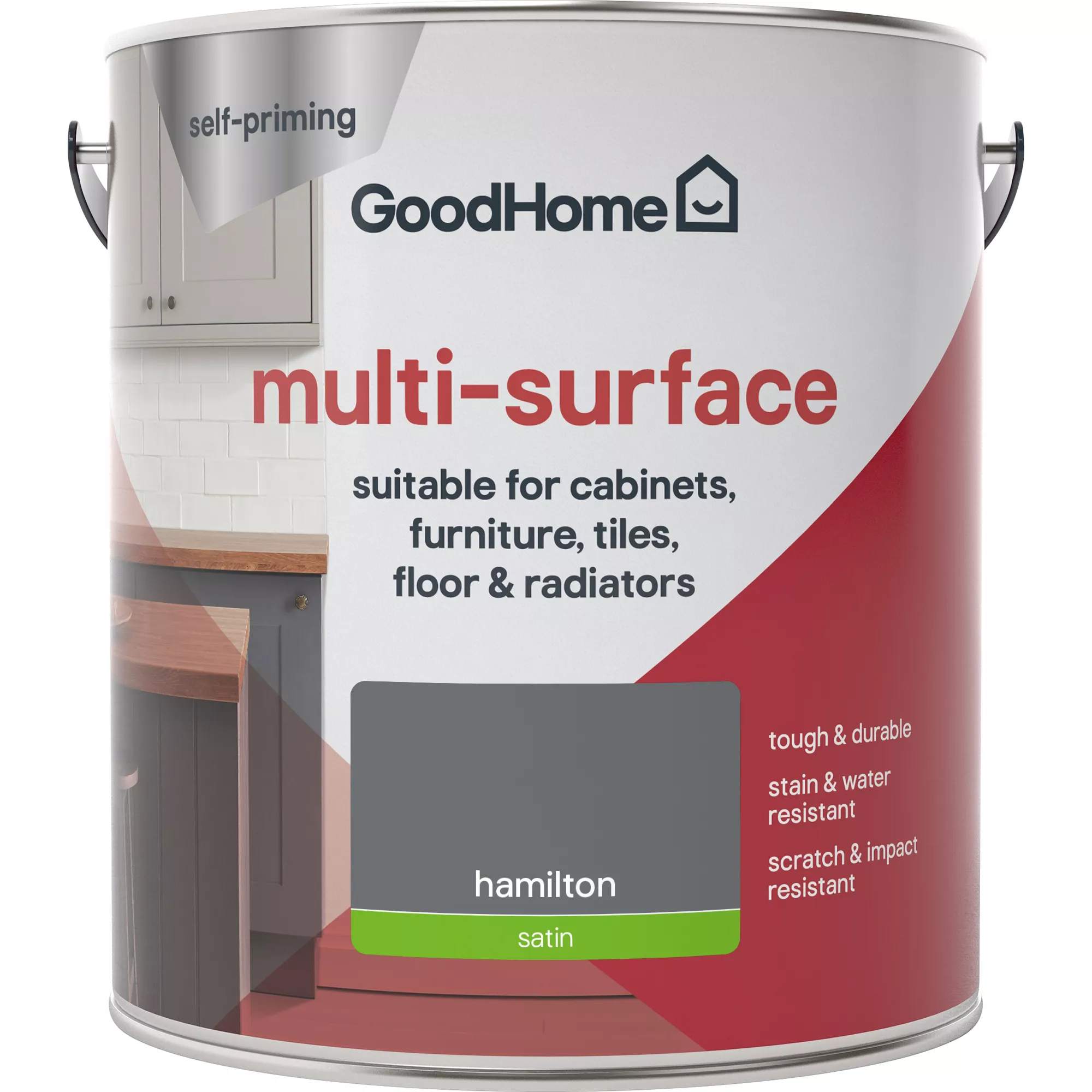 GoodHome Durable Hamilton Satin Multi-surface paint, 2L GoodHome Durable Hamilton Satin Multi-surface Paint, 2L -Trade Point Sale Shop goodhome durable hamilton satin multi surface paint 2l3663602586197 02c