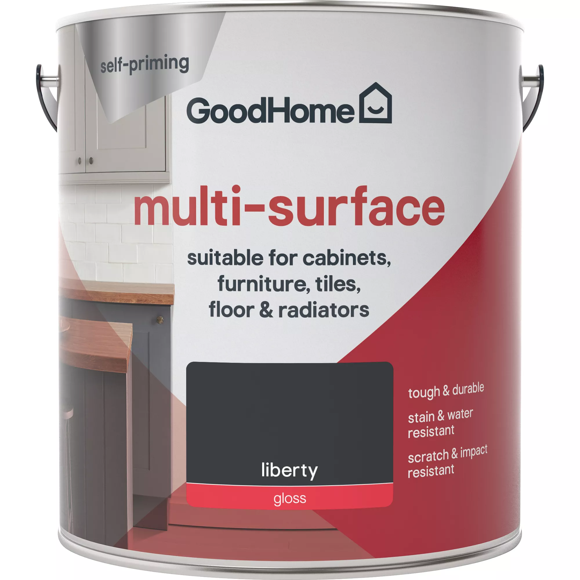 GoodHome Durable Liberty Gloss Multi-surface paint, 2L GoodHome Durable Liberty Gloss Multi-surface Paint, 2L -Trade Point Sale Shop goodhome durable liberty gloss multi surface paint 2l3663602586074 02c