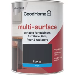 GoodHome Durable Liberty Matt Multi-surface Paint, 750ml 2 GoodHome Durable Liberty Matt Multi-surface Paint, 750ml -Trade Point Sale Shop goodhome durable liberty matt multi surface paint 750ml3663602585640 02c
