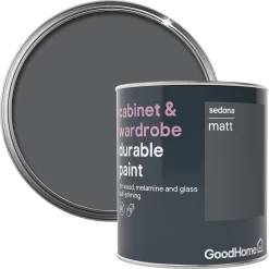 GoodHome Durable Sedona Matt Cabinet & Wardrobe Paint, 750ml 2 GoodHome Durable Sedona Matt Cabinet & Wardrobe Paint, 750ml -Trade Point Sale Shop goodhome durable sedona matt cabinet wardrobe paint 750ml3663602583158 02bq