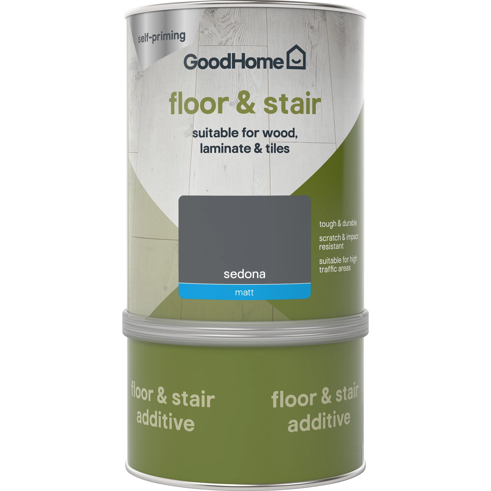 GoodHome Durable Sedona Matt Floor & stair paint, 750ml GoodHome Durable Sedona Matt Floor & Stair Paint, 750ml -Trade Point Sale Shop goodhome durable sedona matt floor stair paint 750ml3663602584759 02c