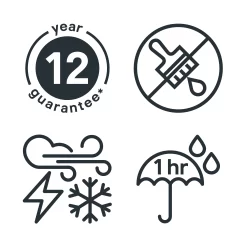 GoodHome Extreme Outdoor Light Oak Satin Quick Dry Wood Stain, 750ml -Trade Point Sale Shop goodhome extreme outdoor light oak satin quick dry wood stain 750ml5059340297484 03t