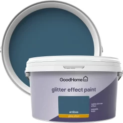 GoodHome Feature Walls Antibes Glitter Effect Emulsion Paint, 2L