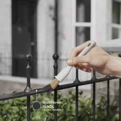 GoodHome Outdoor Black Satinwood Exterior Metal Paint, 2.5L Tin 5 GoodHome Outdoor Black Satinwood Exterior Metal Paint, 2.5L Tin -Trade Point Sale Shop goodhome outdoor black satinwood exterior metal paint 2 5l tin5059340296050 19i EN 2022