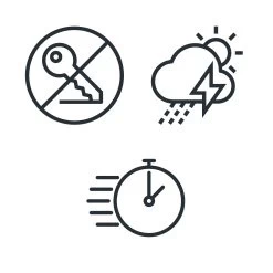 GoodHome Outdoor Clear Satin Varnish, 2.5L -Trade Point Sale Shop goodhome outdoor clear satin varnish 2 5l5059340297637 03t